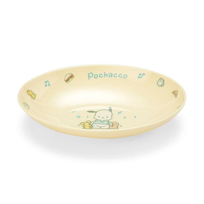 Hello Kitty Pochacco Oval Melamine Plate Żółte | PL_HK85385