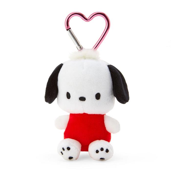 Hello Kitty Pochacco Plush Mascot All My Heart Keychain Czerwone | PL_HK94907