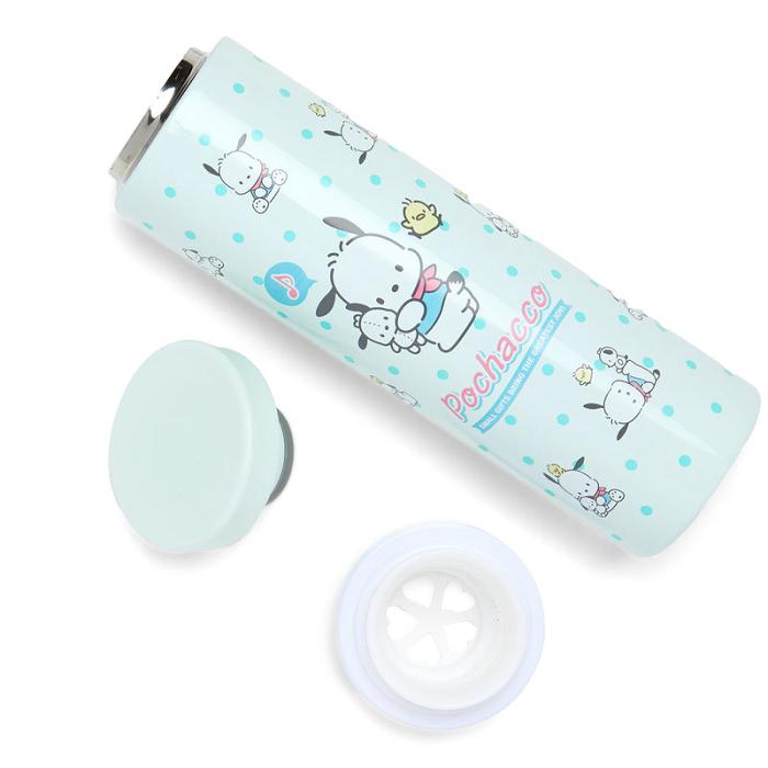 Hello Kitty Pochacco Stainless Steel Bottle Zielone | PL_HK35843