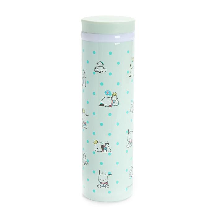 Hello Kitty Pochacco Stainless Steel Bottle Zielone | PL_HK35843