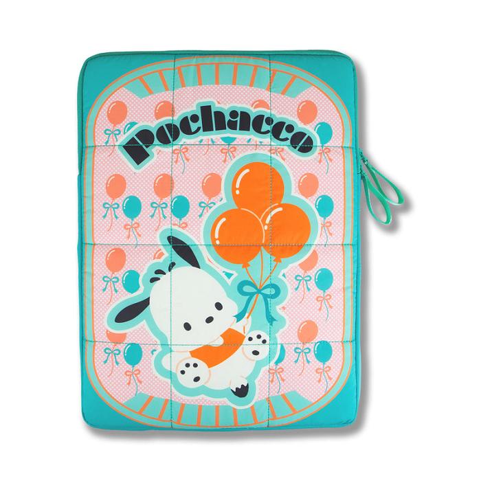 Hello Kitty Pochacco x Sonix Puffy Laptop Sleeve Zielone | PL_HK95535