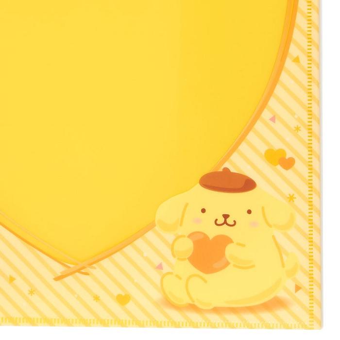 Hello Kitty Pompompurin File Folder Collect Book Żółte | PL_HK82764