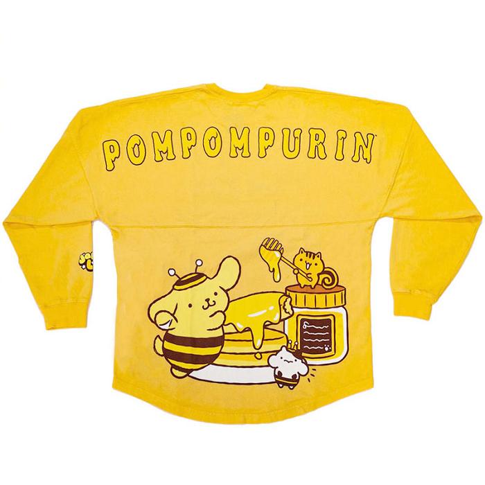 Hello Kitty Pompompurin Honey JapanLA Spirit Jersey Żółte | PL_HK59381