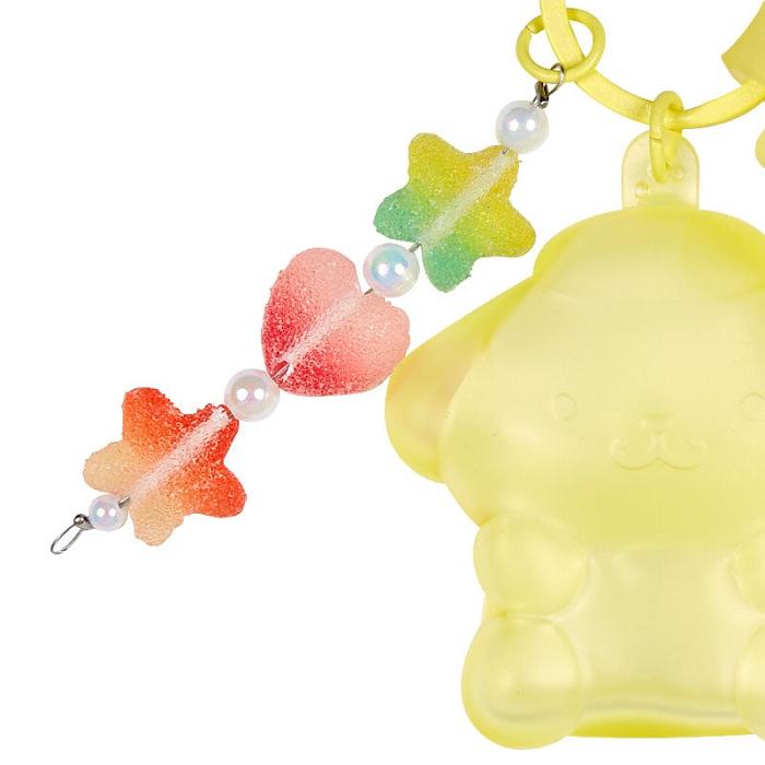 Hello Kitty Pompompurin Keychain (Gummy Candy Series) Żółte | PL_HK82897