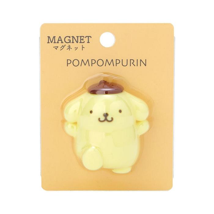 Hello Kitty Pompompurin Mini Mascot Magnet Żółte | PL_HK13541