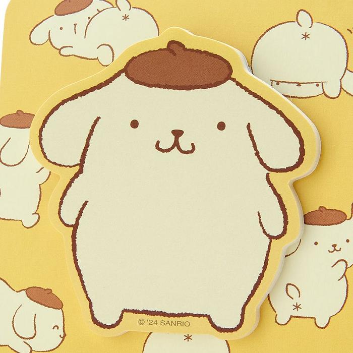 Hello Kitty Pompompurin Sticky Notes (Oshiri Puri Puri Purin Series) Żółte | PL_HK82357