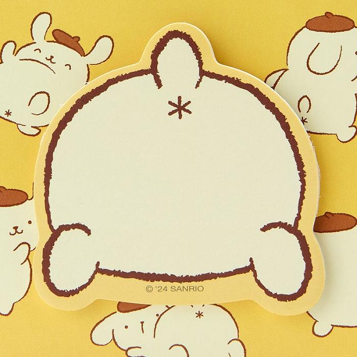 Hello Kitty Pompompurin Sticky Notes (Oshiri Puri Puri Purin Series) Żółte | PL_HK82357