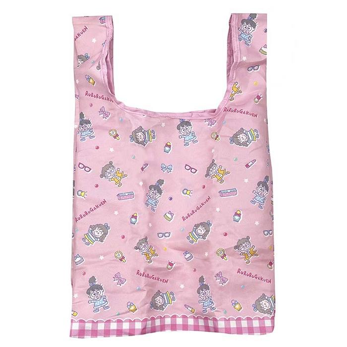 Hello Kitty RururuGakuen Reusable Tote Bag Różowe | PL_HK10303