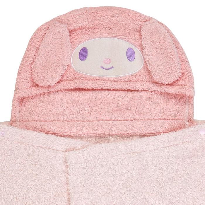 Hello Kitty Sanrio Baby My Melody Hooded Bath Wrap Różowe | PL_HK87224