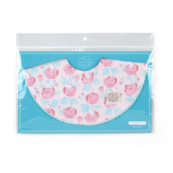 Hello Kitty Sanrio Baby Organic Cotton Hello Kitty Bib Różowe | PL_HK91012