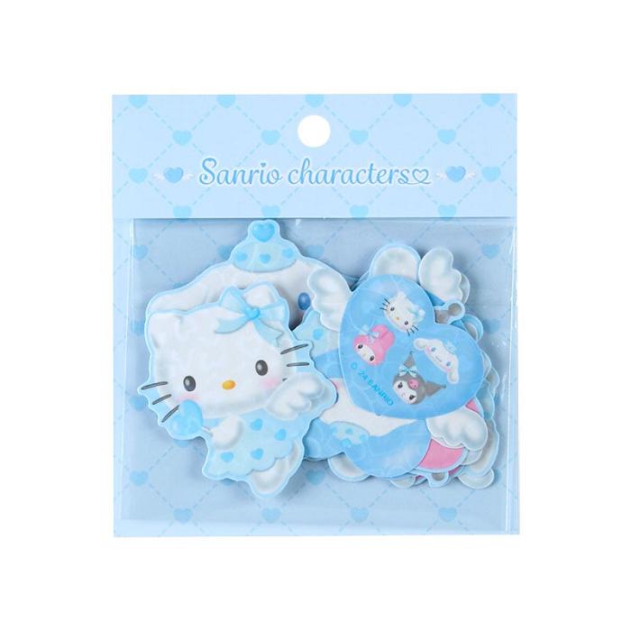 Hello Kitty Sanrio Characters 17-pc Sticker Pack (Dreaming Angel Series Pt 2) Niebieskie | PL_HK60878