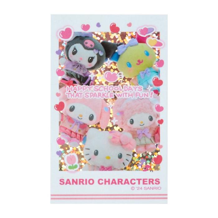 Hello Kitty Sanrio Characters 28-pc Sticker Sheet (Sanrio Academy Series) Różowe | PL_HK30335