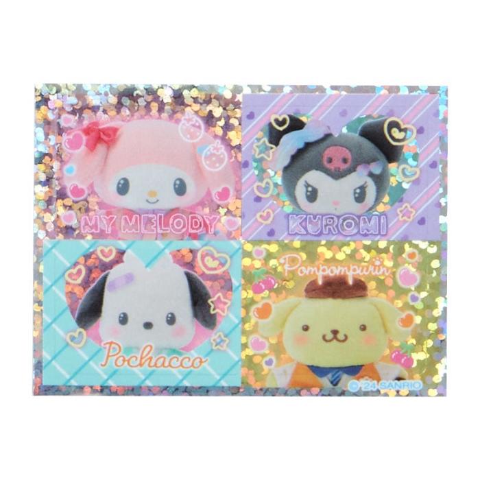 Hello Kitty Sanrio Characters 28-pc Sticker Sheet (Sanrio Academy Series) Różowe | PL_HK30335