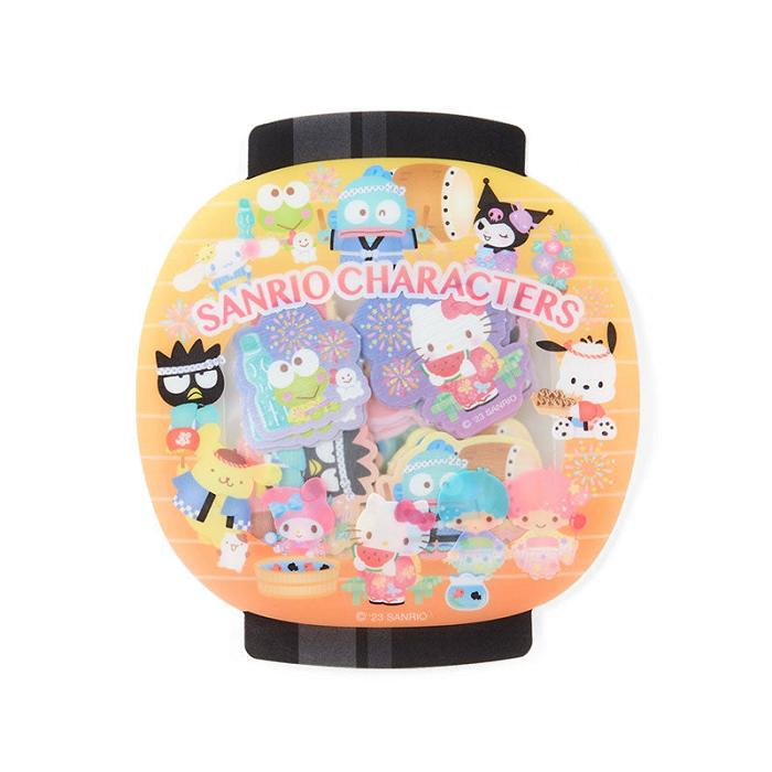 Hello Kitty Sanrio Characters 30-Piece Summer Lantern Mini Sticker Pack Kolorowe | PL_HK96872