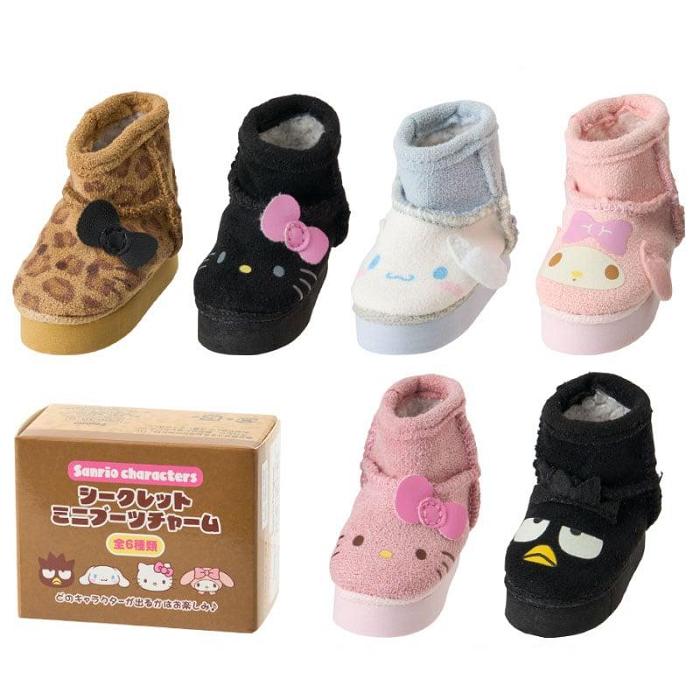 Hello Kitty Sanrio Characters Bag Charm Blind Box (Winter Boots Series 1) Kolorowe | PL_HK14558