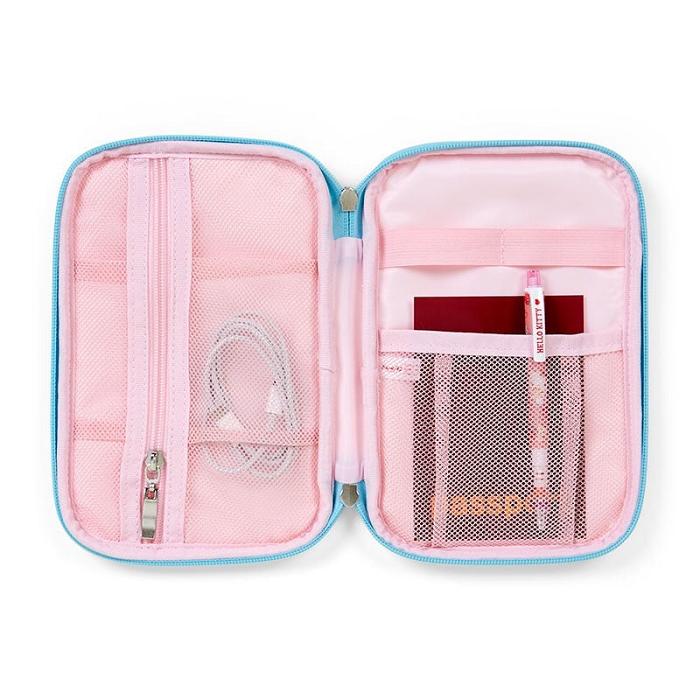 Hello Kitty Sanrio Characters Travel Case (Day at the Funfair Series) Różowe | PL_HK58272