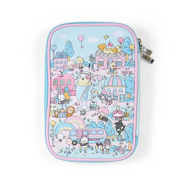 Hello Kitty Sanrio Characters Travel Case (Day at the Funfair Series) Różowe | PL_HK58272