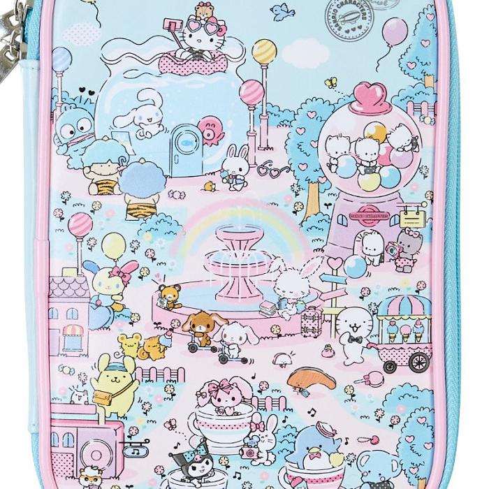 Hello Kitty Sanrio Characters Travel Case (Day at the Funfair Series) Różowe | PL_HK58272