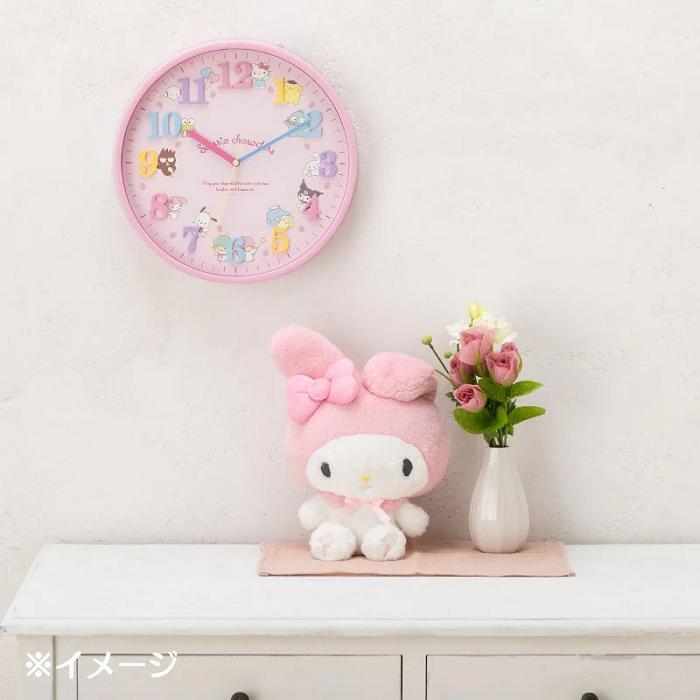 Hello Kitty Sanrio Characters Wall Clock Różowe | PL_HK83371