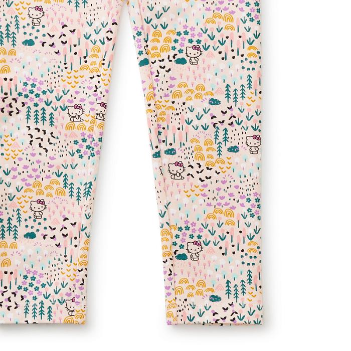 Hello Kitty Tea Collection x Hello Kitty Printed Leggings Kolorowe | PL_HK39511