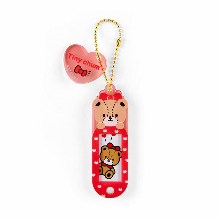 Hello Kitty Tiny Chum Customizable Mascot Bag Charm Czerwone | PL_HK17432