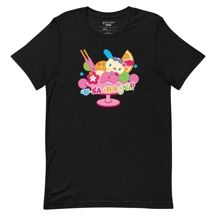 Hello Kitty U*SA*HA*NA Fruit Sundae Tee Żółte | PL_HK24280